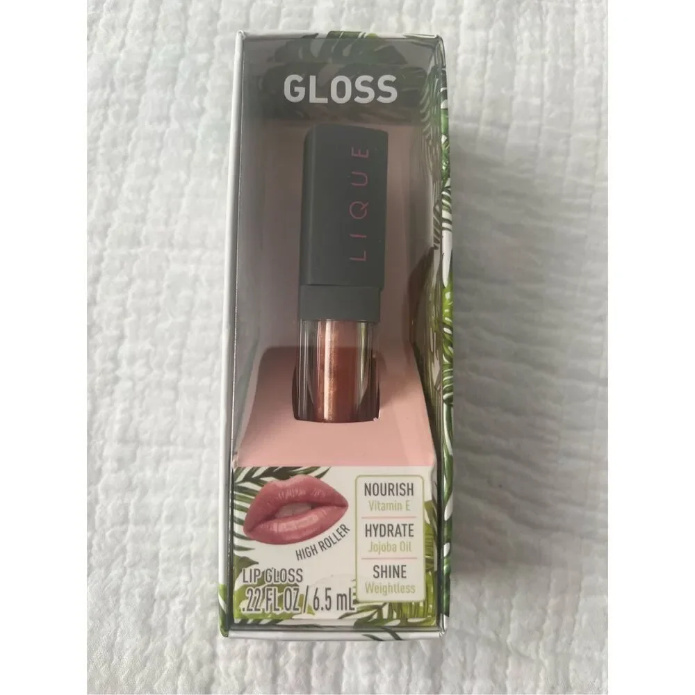 Lique High Roller Lip Gloss 2 PACK New